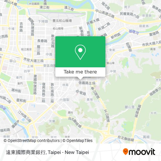 遠東國際商業銀行 map