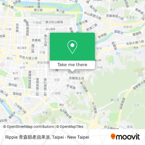 Rippie 青森縣產蘋果派地圖
