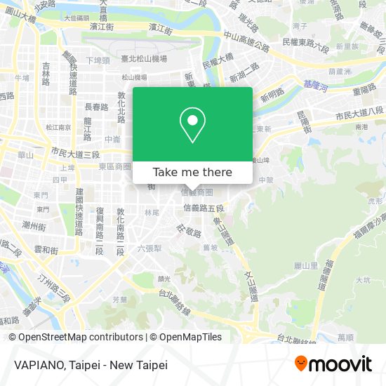 VAPIANO map