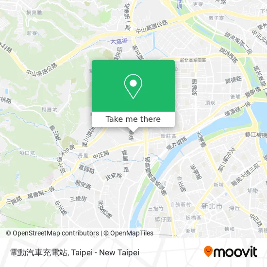 電動汽車充電站 map