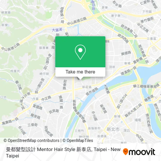曼都髮型設計 Mentor Hair Style 新泰店地圖