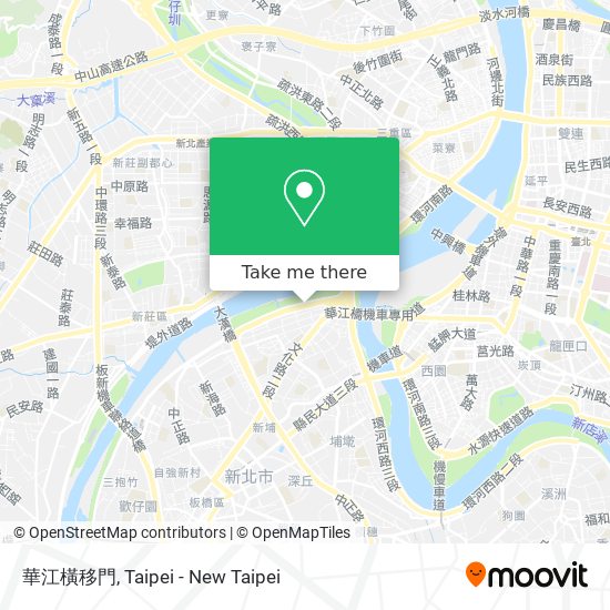 華江橫移門地圖