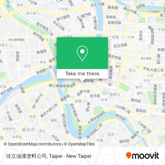 佳立油漆塗料公司 map