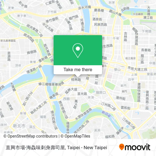 直興市場-海鱻味刺身壽司屋 map