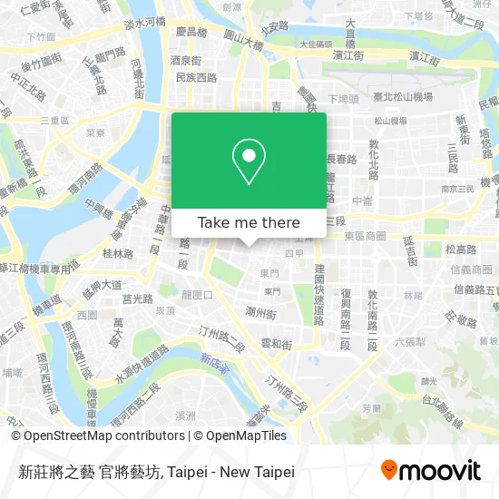 新莊將之藝 官將藝坊 map