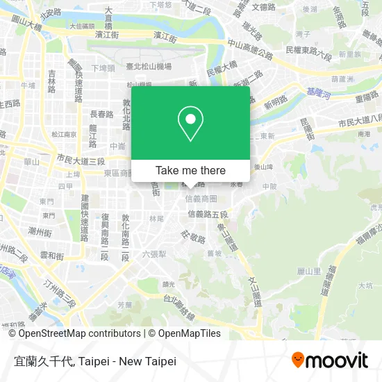 宜蘭久千代 map