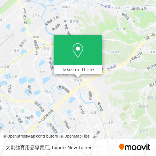 大副體育用品專賣店 map