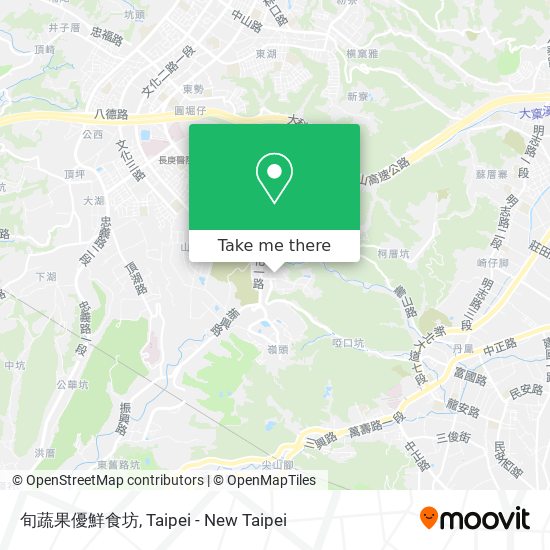 旬蔬果優鮮食坊 map