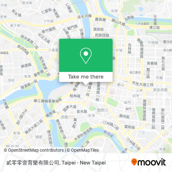 貳零零壹育樂有限公司 map