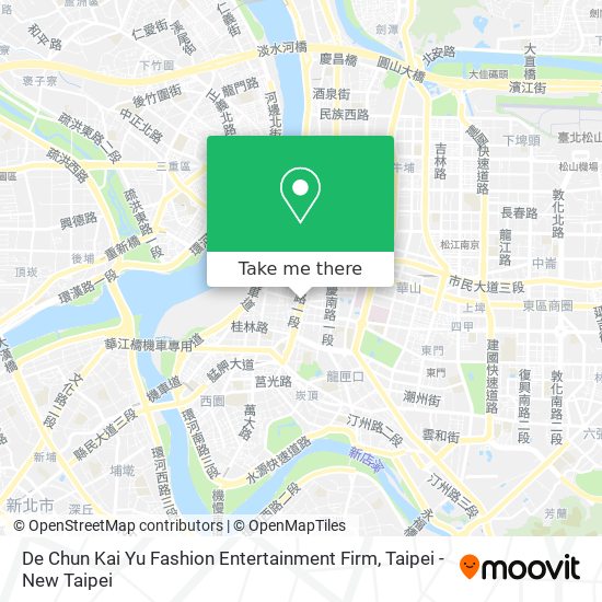 De Chun Kai Yu Fashion Entertainment Firm map