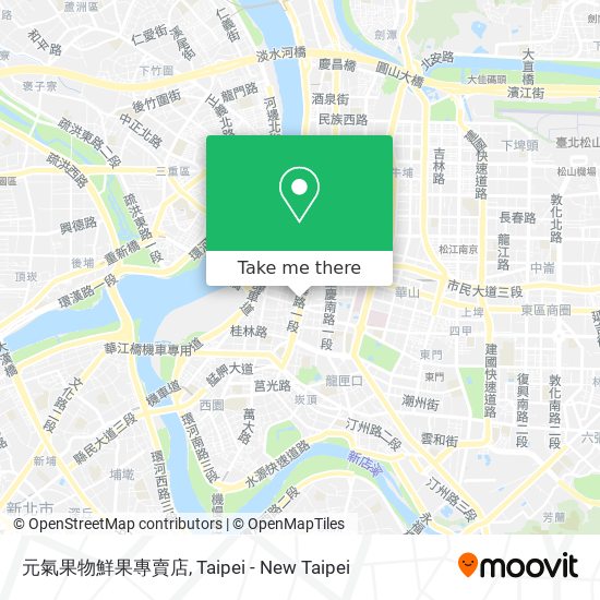 元氣果物鮮果專賣店地圖