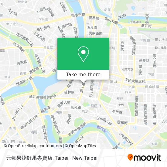 元氣果物鮮果專賣店地圖