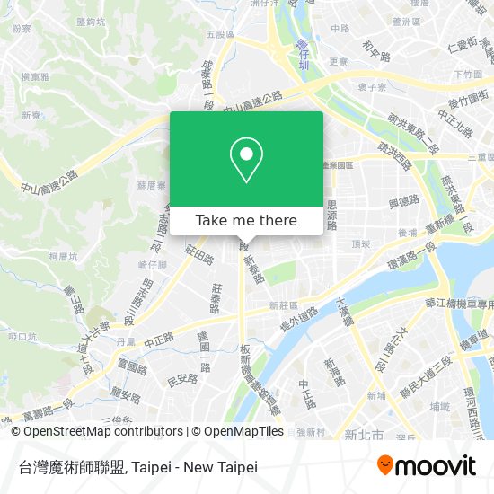 台灣魔術師聯盟 map