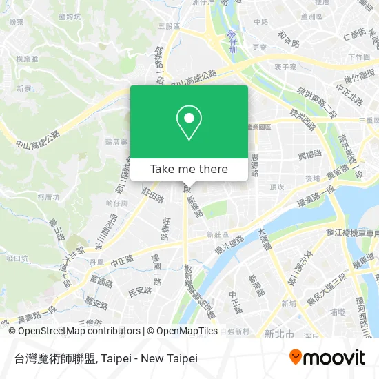 台灣魔術師聯盟 map