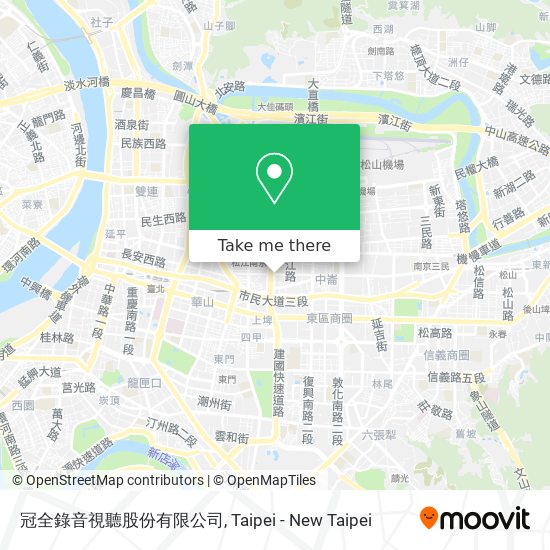 冠全錄音視聽股份有限公司 map