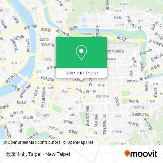 賴著不走 map