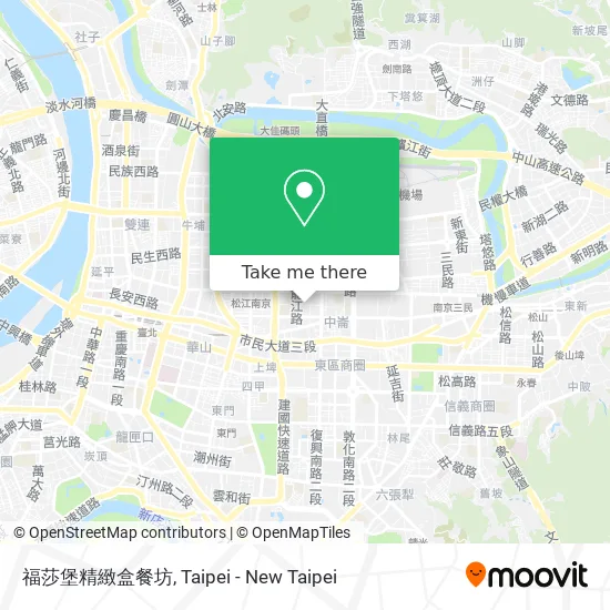 福莎堡精緻盒餐坊 map