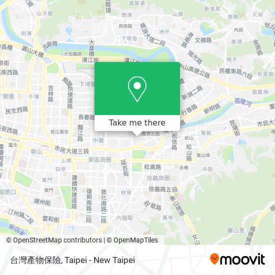 台灣產物保險 map