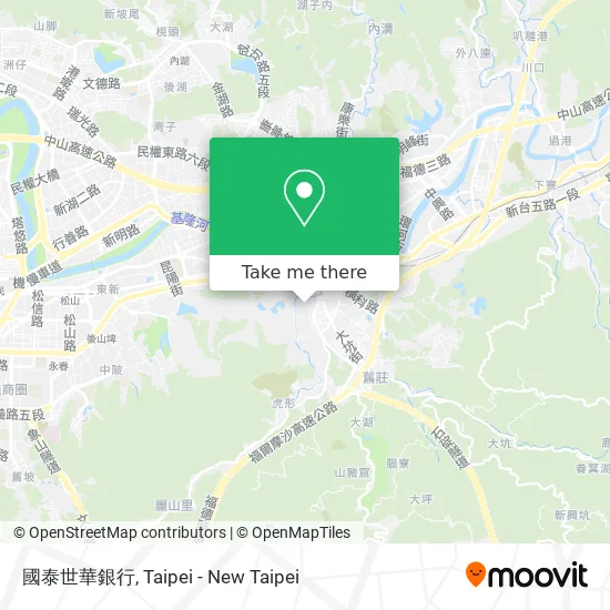 國泰世華銀行 map