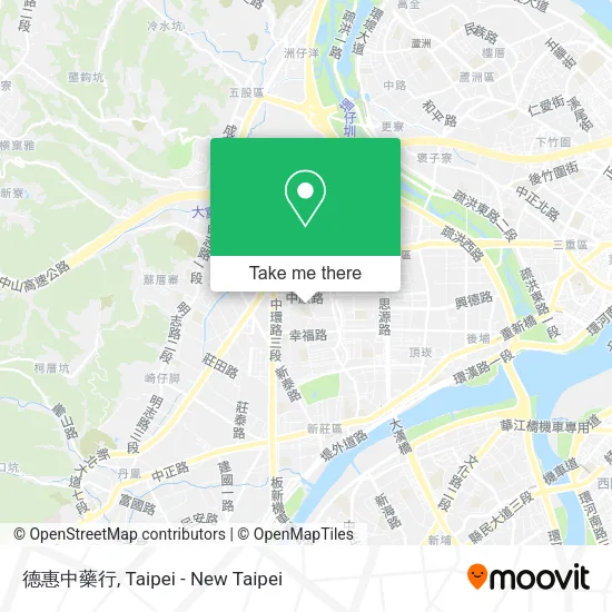 德惠中藥行地圖