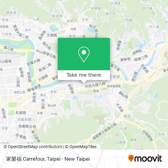 家樂福 Carrefour地圖