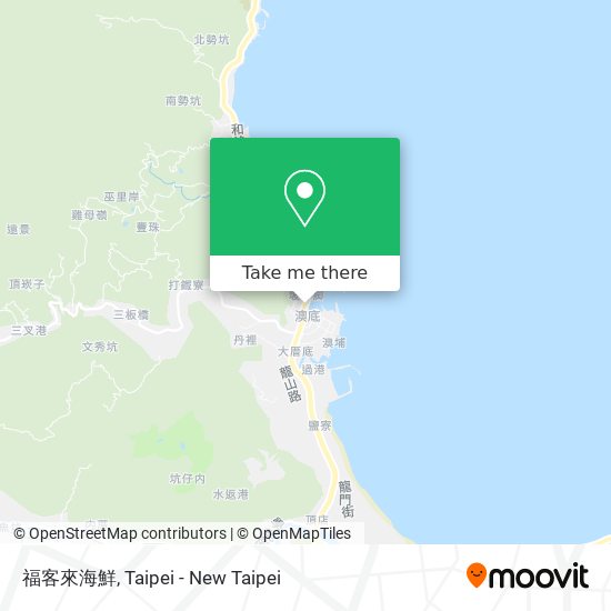 福客來海鮮 map