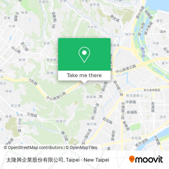 太隆興企業股份有限公司 map