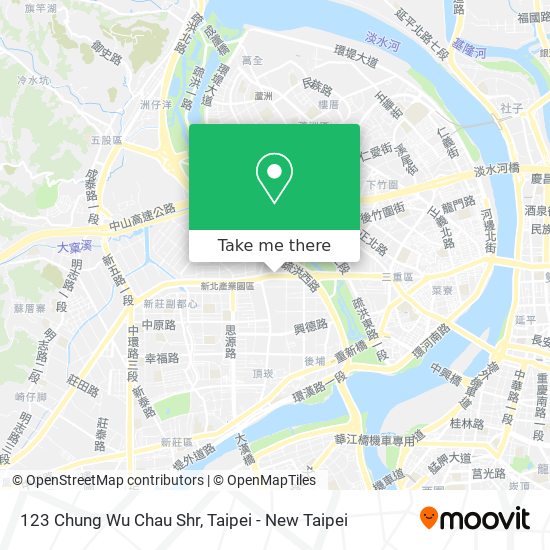 123 Chung Wu Chau Shr map