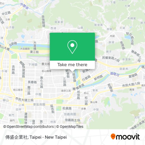 傳盛企業社地圖