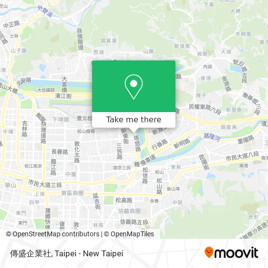 傳盛企業社 map