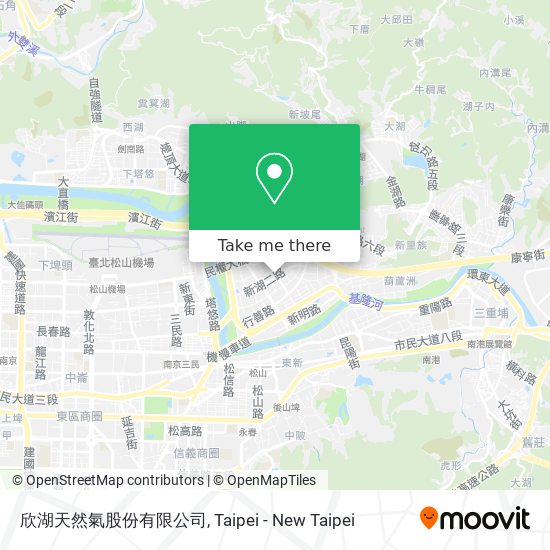 欣湖天然氣股份有限公司 map