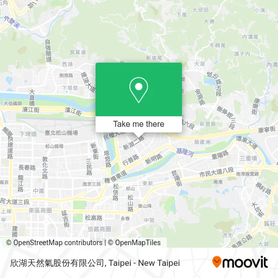 欣湖天然氣股份有限公司地圖