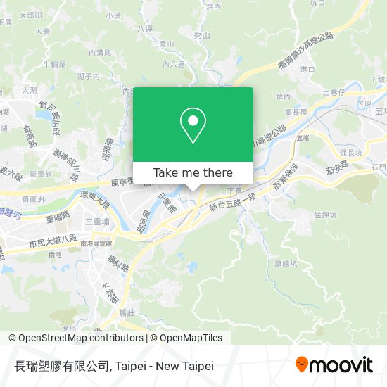 長瑞塑膠有限公司 map