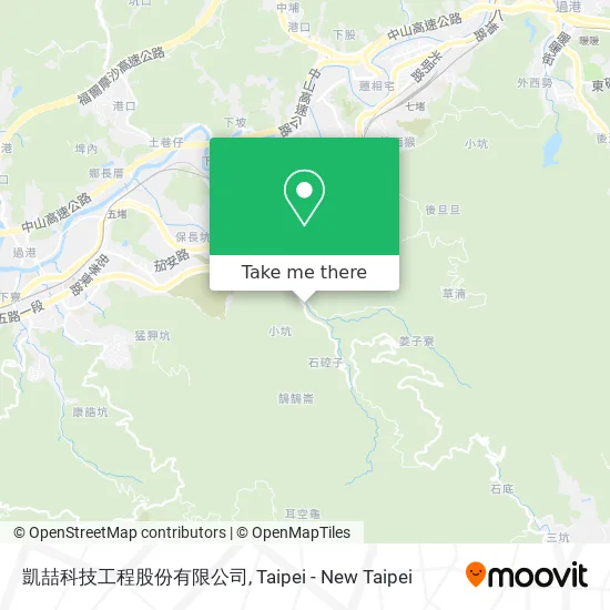 凱喆科技工程股份有限公司 map