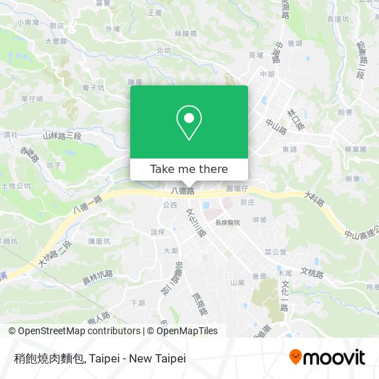 稍飽燒肉麵包地圖