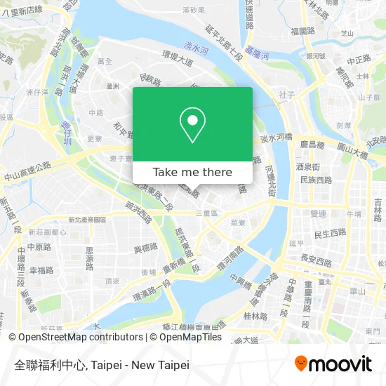 全聯福利中心地圖