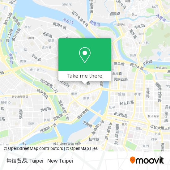 雋鎧貿易地圖