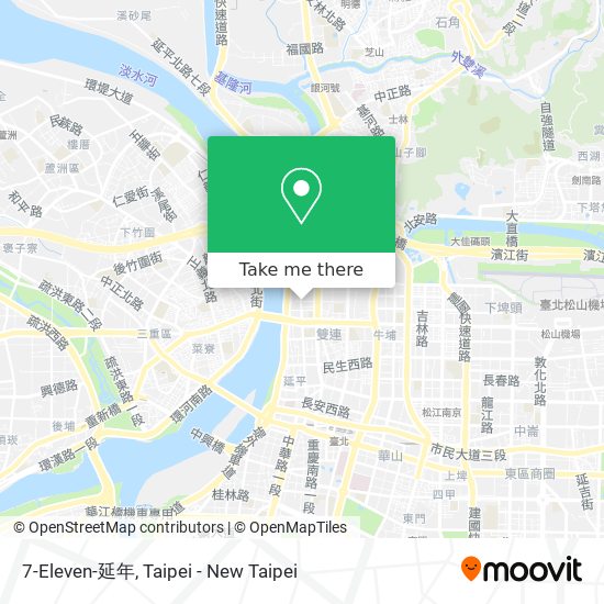 7-Eleven-延年 map