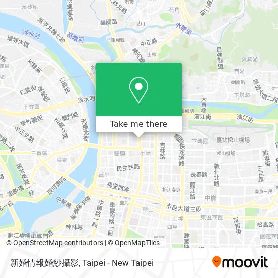 新婚情報婚紗攝影 map