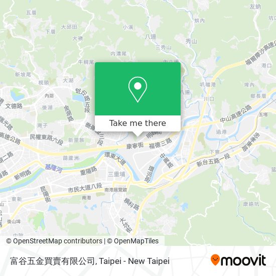 富谷五金買賣有限公司 map