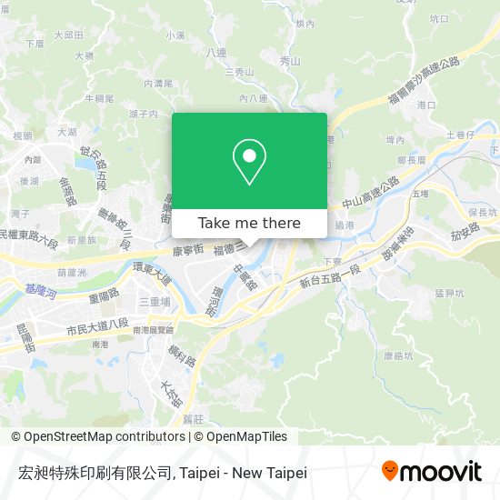 宏昶特殊印刷有限公司 map