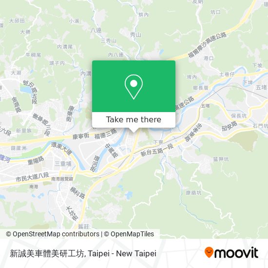 新誠美車體美研工坊 map