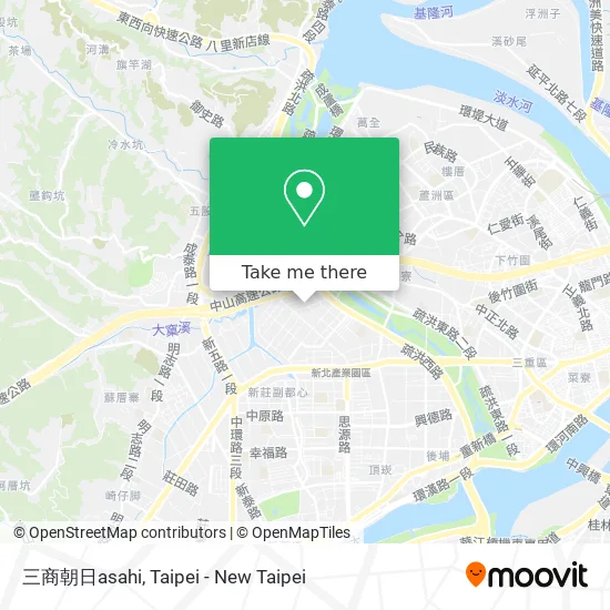 三商朝日asahi map