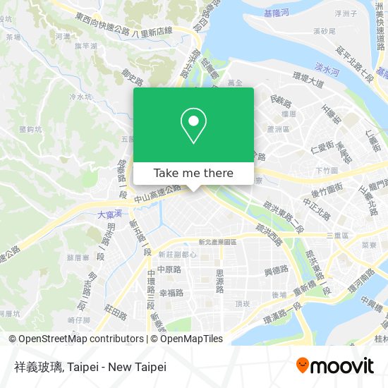 祥義玻璃 map