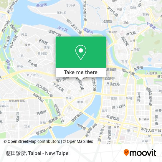 慈田診所地圖