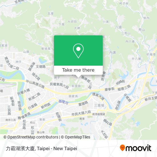 力霸湖濱大廈 map