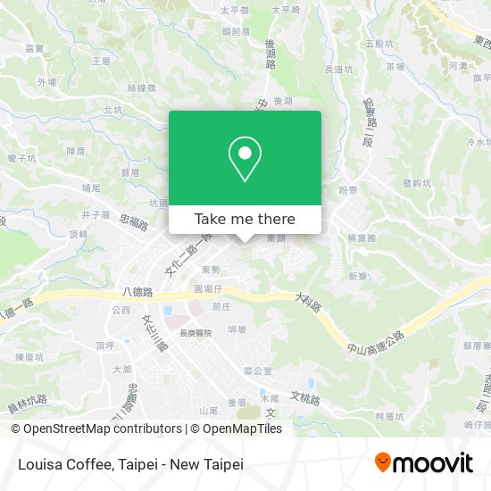 Louisa Coffee map