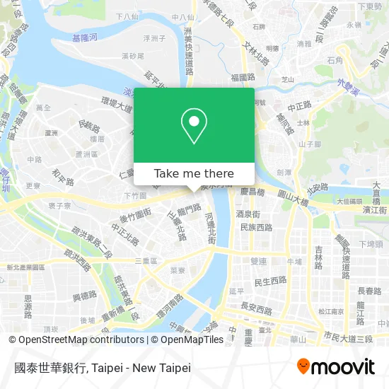 國泰世華銀行 map