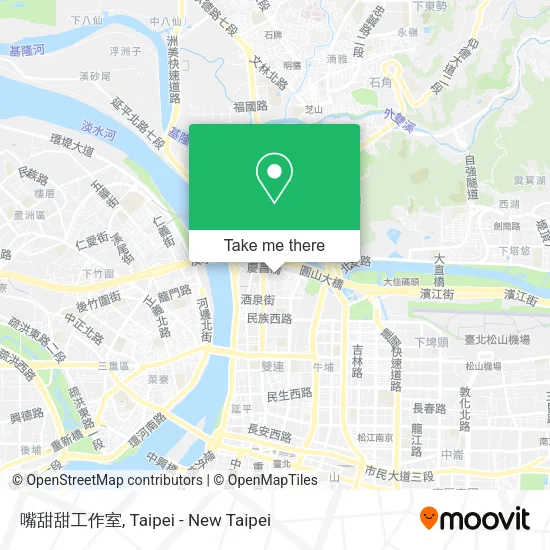 嘴甜甜工作室 map