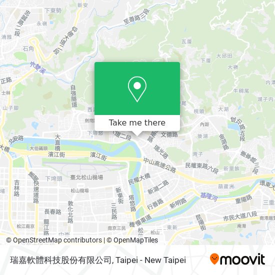 瑞嘉軟體科技股份有限公司 map